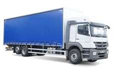 Car Hire Upminster - 26 Tonne Curtain Side Truck - Truck hire Upminster