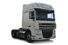 Car Hire Upminster - 44 Tonne Sleeper Truck - Truck hire Upminster