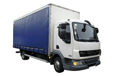 Car Hire Upminster - 7.5 Tonne Curtain Side Truck - Truck hire Upminster